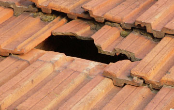 roof repair Hallowes, Derbyshire